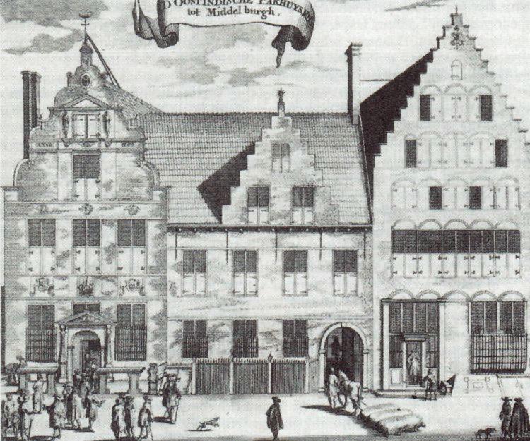 De pakhuizen van de Kamer Zeeland van de Verenigde Oostindische Compagnie.