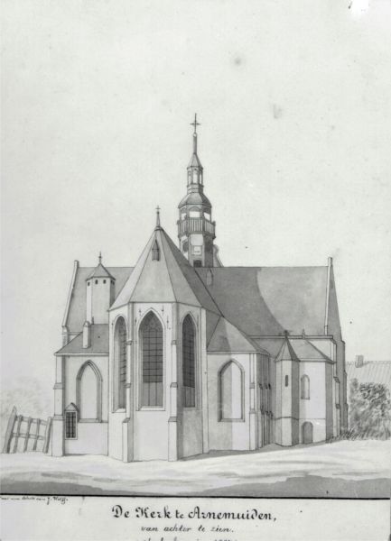 Achterzijde kerk