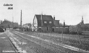 De nieuwe woning van het hoofd van de openbare school Van Maelsaeke aan het Schuttershof.
