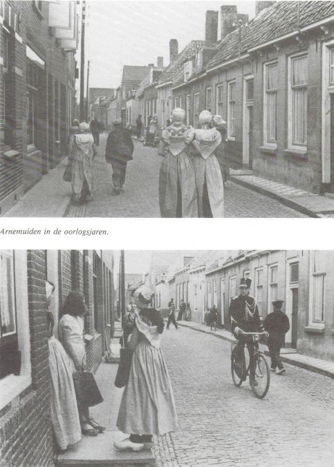 Arnemuiden in de oorlogsjaren.