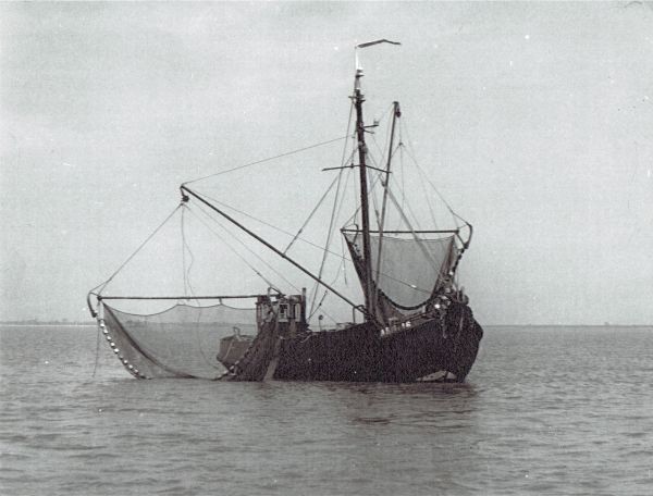 De ARM 16 in actie in de vijftiger jaren. (Uit collectie Jhr. W.L den Beer Poortugael, Veere).